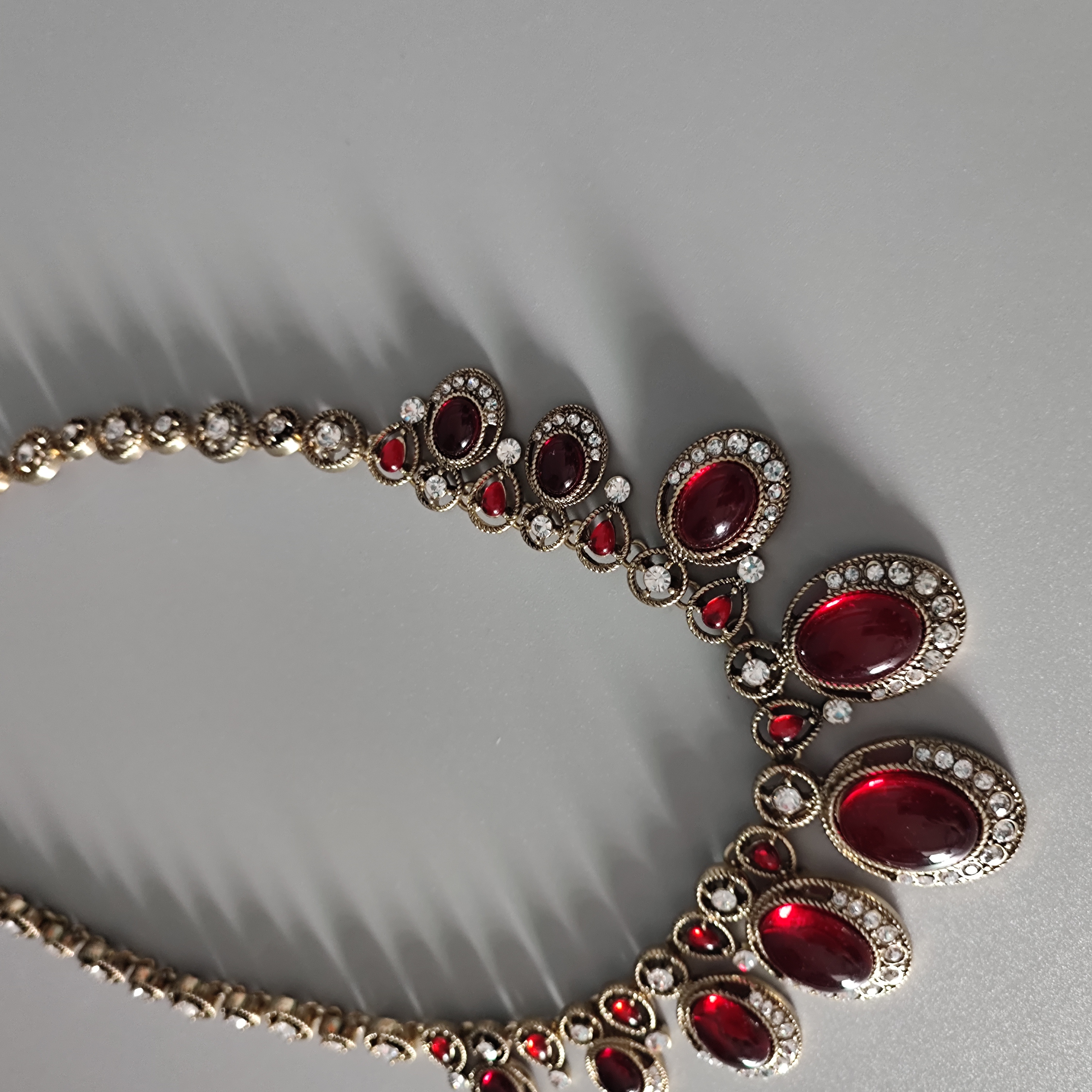 Europe style upgrade necklace & earrings set